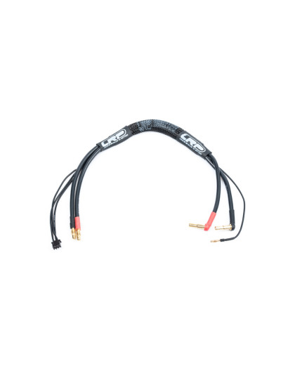 2S-Charging Wire - 35Cm - 4mm & Xh | 4/5mm & 2mm - LRP - 499003