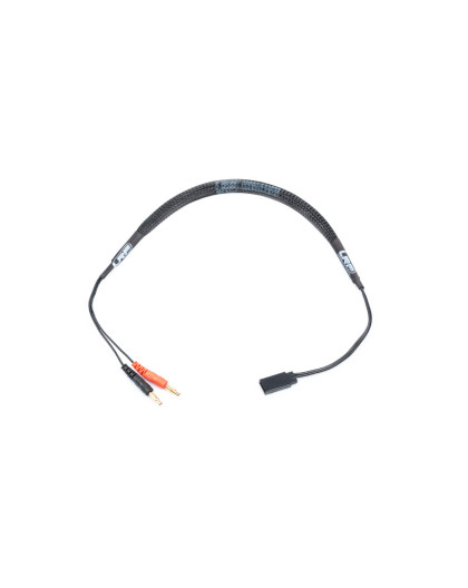 Charging Wire - 50Cm - 4mm | Futaba,Sanwa,Jr Rx/Tx - LRP - 499201