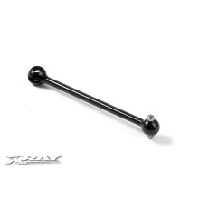 FRONT CVD DRIVE SHAFT 63MM - HUDY SPRING STEEL™ - 345220 - XRAY