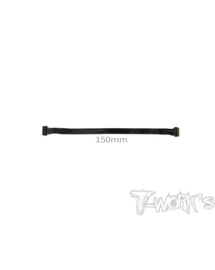 Bl Motor Flat Sensor Cable 150mm(Black) - T-WORKS - EA-038-150