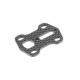 X1'23 Graphite Arm Mount Plate 2.5mm - Wide Width - XRAY - 371069