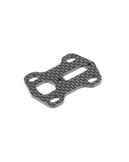 X1'23 Graphite Arm Mount Plate 2.5mm - Wide Width - XRAY - 371069
