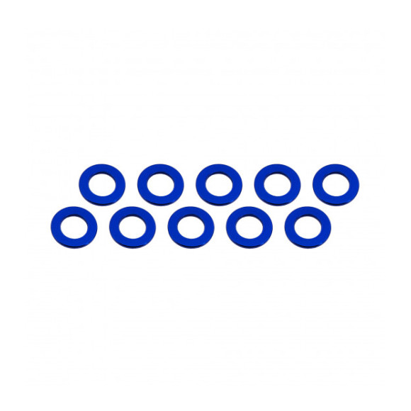 Rondelles 3x6x0.5mm - Bleu (10pcs) - ULTIMATE - UR1504-A