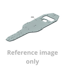 X1 ALU 3S SUSPENSION CHASSIS 2.0MM - SWISS 7075 T6 - XRAY - 371033