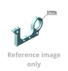 X1 ALU 3S SUSPENSION REAR BULKHEAD - LEFT - XRAY - 372926