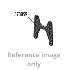 X1 CARBON FIXED REAR WING MOUNT - XRAY - 373059