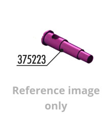 X1 FRONT WHEEL AXLE FOR 4MM KINGPIN (2) - XRAY - 375223