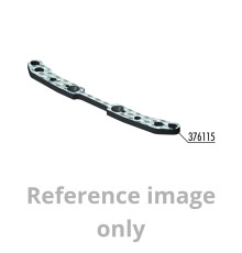 X1 CARBON REAR BRACE FOR SIDE SPRINGS & UPSTOP - XRAY - 376115