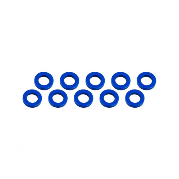 Rondelles 3x6x1mm - Bleu (10pcs) - ULTIMATE - UR1505-A