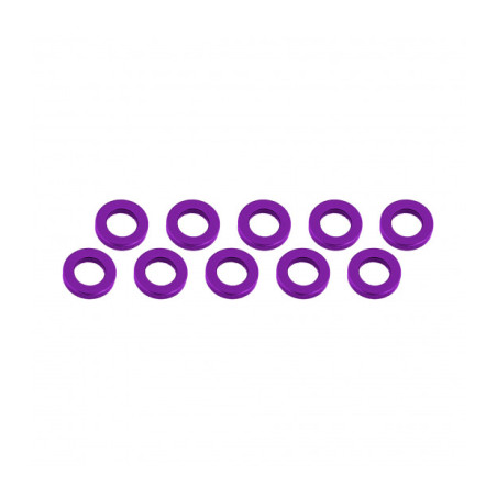 Rondelles 3x6x1mm - Violet (10pcs) - ULTIMATE - UR1505-P