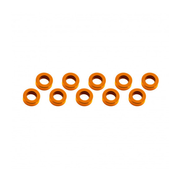 Rondelles 3x6x2mm - Orange (10pcs) - ULTIMATE - UR1506-G