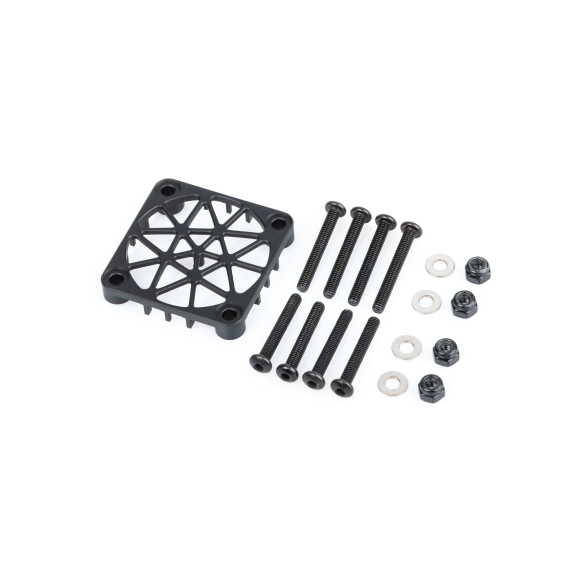 Protection aluminium ventilateur 30mm - Noir - NOSRAM - 901980