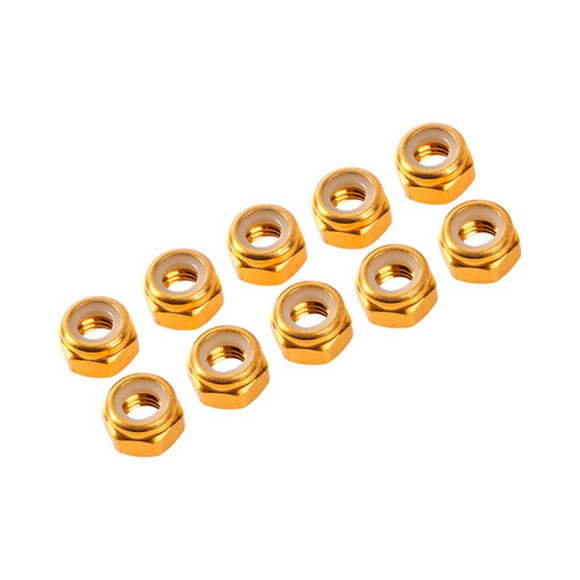 Ecrous 4mm Or (x10) - ULTIMATE - UR1512-G