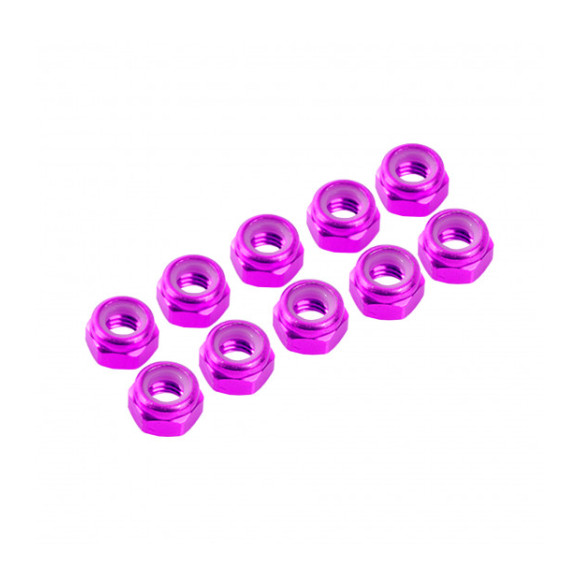 Ecrous 4mm Rose (x10) - ULTIMATE - UR1512-PK