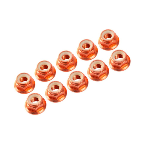 Ecrous épaulé 4mm Or (x10) - ULTIMATE - UR1513-G
