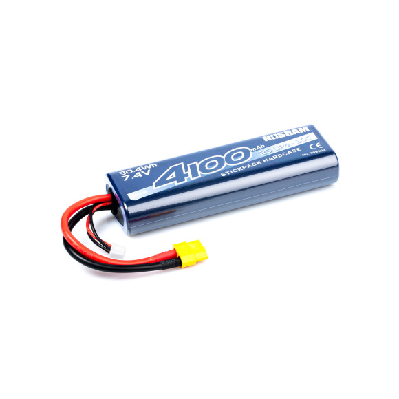 Lipo 4100 2S 50C Stickpack Hardcase - Xt60 Plug - NOSRAM - 999302XT60