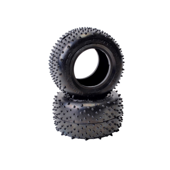 Pneus Mini Spike Truck Jaune (2) - SCHUMACHER - U6706