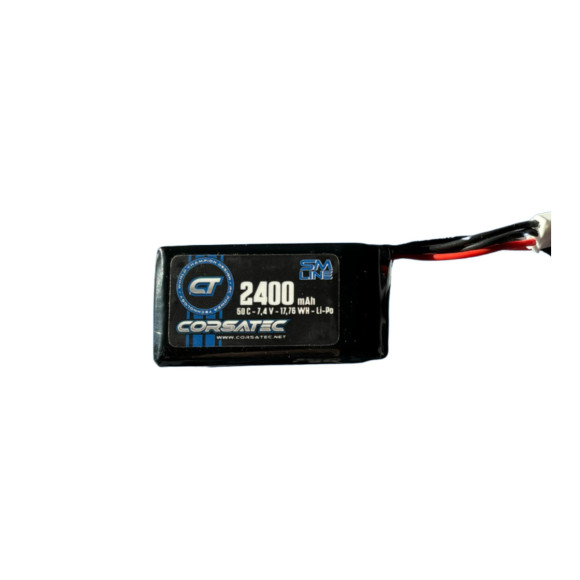 Corsatec Lipo hump receiver pack 2400mah - CORSATEC - CT10207
