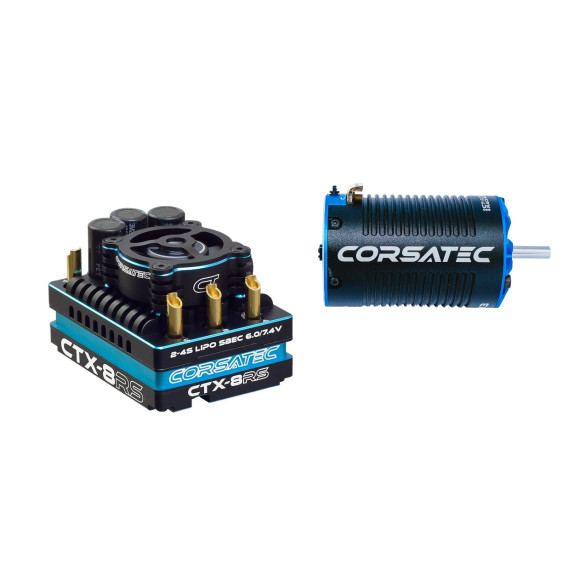 Corsatec Race Pro esc 1/8 250A + Motor 1900kv V2 - CORSATEC