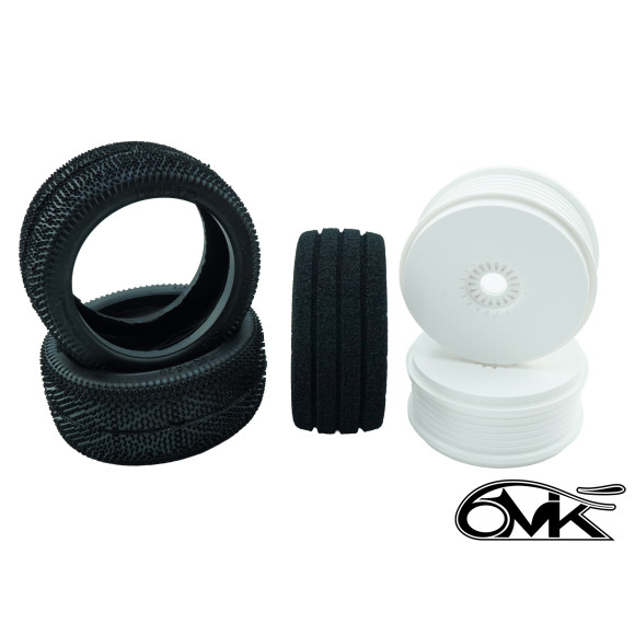 Magma 2.0 + White wheels + Inserts - Blue (2) - 6MIK - TKU16B