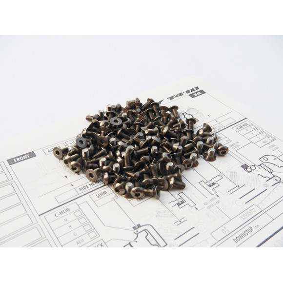  T4'18 Titanium Hex Socket Screw Set - HIRO SEIKO - 48199