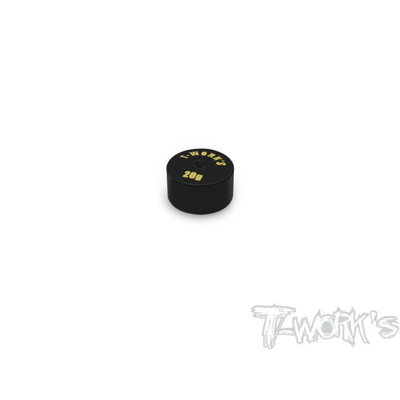 Anodized Precision Balancing Brass Weights 20G - T-WORKS - TA-079