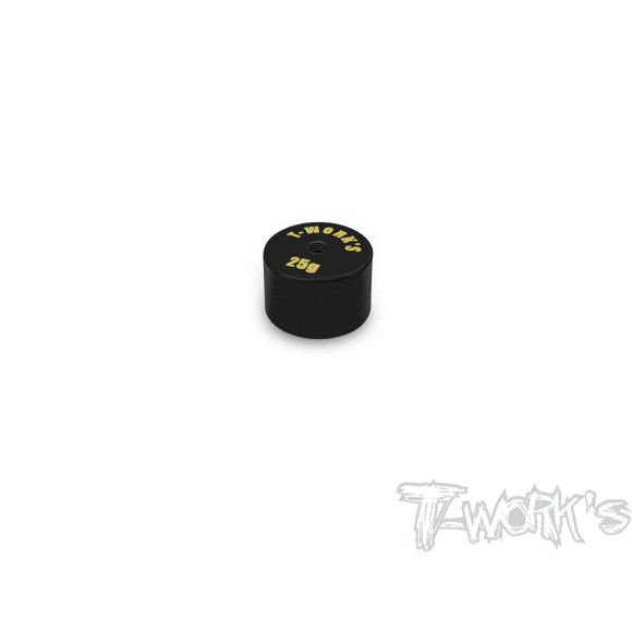 Anodized Precision Balancing Brass Weights 25G - T-WORKS - TA-080