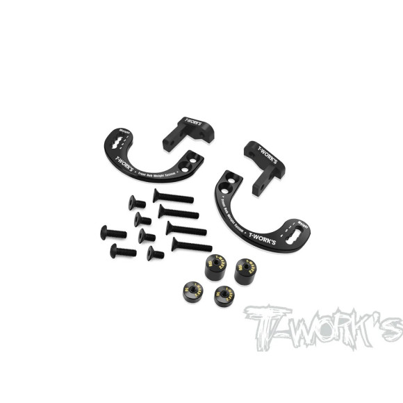 Front Hub Weight System For Mugen MBX8R - T-WORKS - TO-358-M