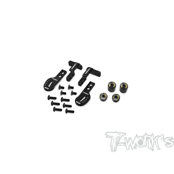 Front Hub Weight System For Xray XB8 - T-WORKS - TO-358-X
