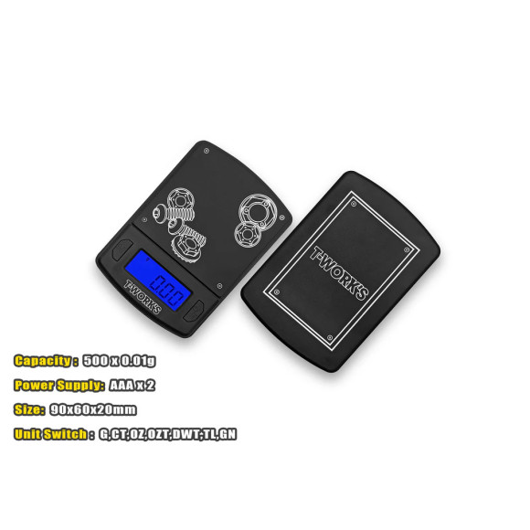 Precision Weight Scale (Max 500G, Increment 0.01G) - T-WORKS - TT-101