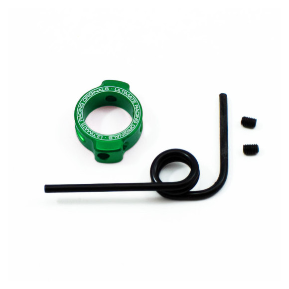 Muffler Support Alu. Ring - Green - ULTIMATE - UR1761-GR