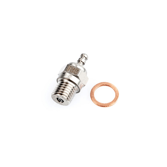 Lrp Platinum/Iridium R6 Standard Glow Plug - LRP - 35061