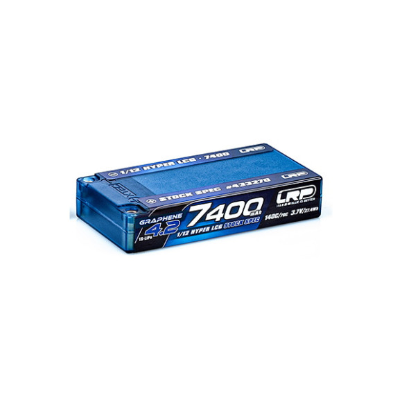 1/12 Stock Hyper Lcg 7400Mah 3.7V Lipo 140C/70C - LRP - 433270
