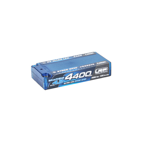Hv Hyp Lcg Shorty Graphene 4400Mah 7.6V Lipo 145C/70C - LRP - 433274