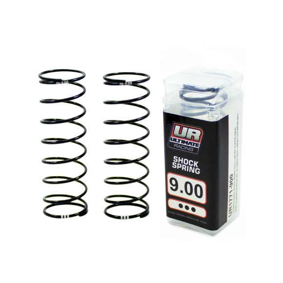 Front Shock Spring 70mm 1.6/9.00T (3 Dots) - ULTIMATE - UR1771-900