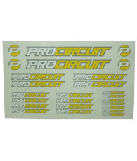 Autocollants Procircuit - PROCIRCUIT - PC0004
