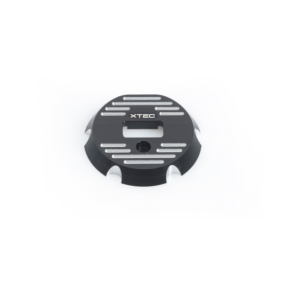 X22 Aluminium Endplate - Black - LRP - 520500