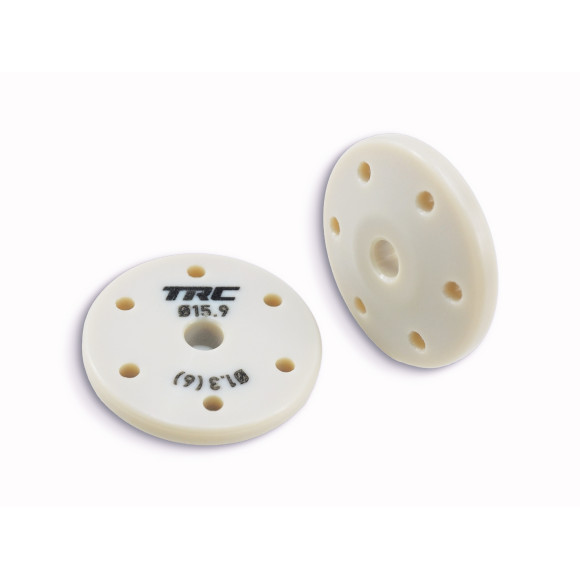 Shock pistons 6x1.3 Conical - 15.90mm (2) - TRC000014