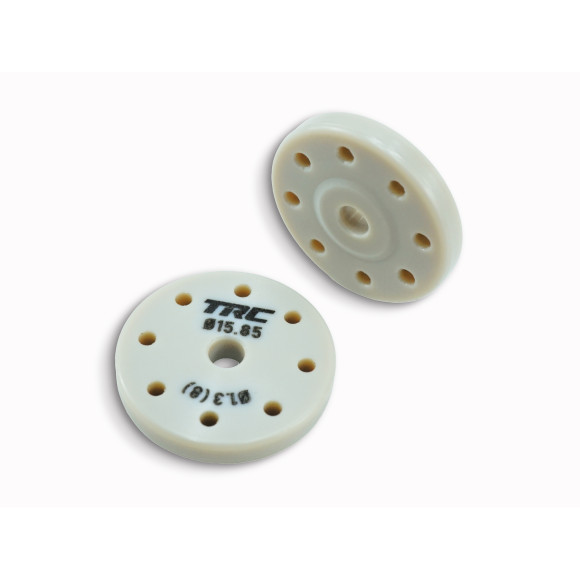 Shock pistons 8x1.3 Flat - 15.85mm (2) - TRC000225