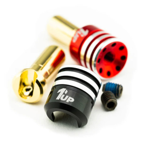 Heatsink Bullet Plugs & Grips - 5mm - 1UP - 1UP-190436
