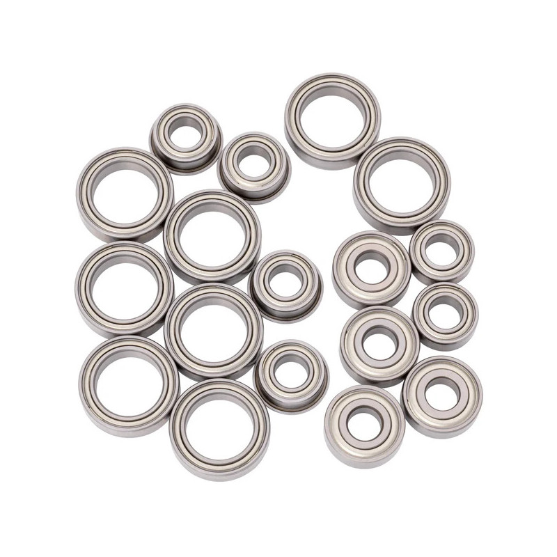 Pro Ball Bearing Set - Chrome/Ceramic - AE B84-B84D - 1UP - 1UP-45012