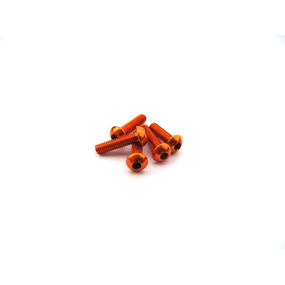  7Px Light Weight Screw Set  [Orange] - HIRO SEIKO - 48223