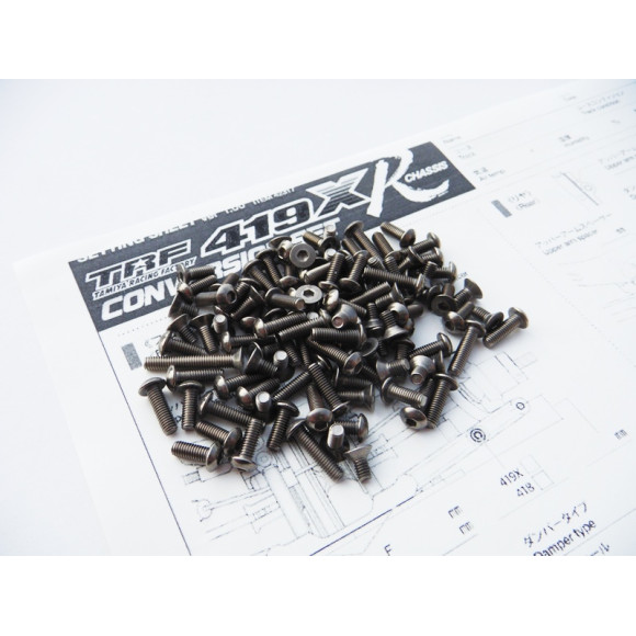  Trf419Xr Titanium Hex Socket Screw Set - HIRO SEIKO - 48227