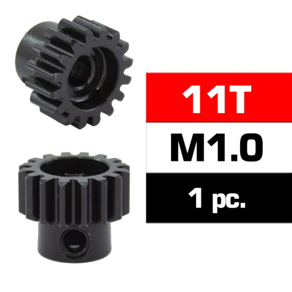 Hss Steel M1.0 Pinion Gear 11T W/5.0mm Bore - ULTIMATE - UR4310-11