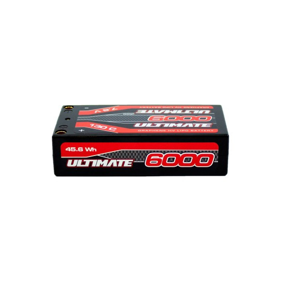 Graphene Hv Lcg Lipo Shorty 6000Mah 7.6V 130C PK5 - ULTIMATE - UR4444