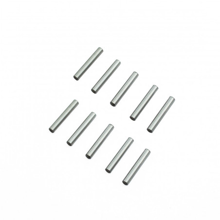 2.5X15.8mm Chrome Steel Pin Set (10Pcs) - ULTIMATE - UR7604