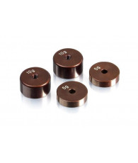 Poids ronds pour châssis (2x5g / 2x10g) - XRAY - 309840