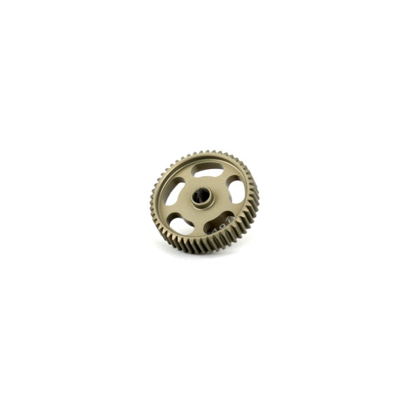  Hard Coated Alum. Pinion Gear (Mos2) Dp64-49T - HIRO SEIKO - 48293