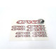 Hot Race Stickers Sheet - HRSTICKERS - HOT RACE