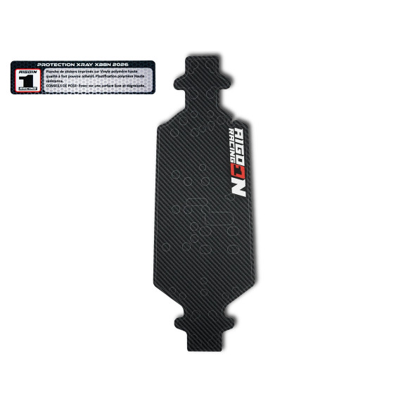 Chassis protective plate XB8'26 - AIGOIN RACING - AR1526